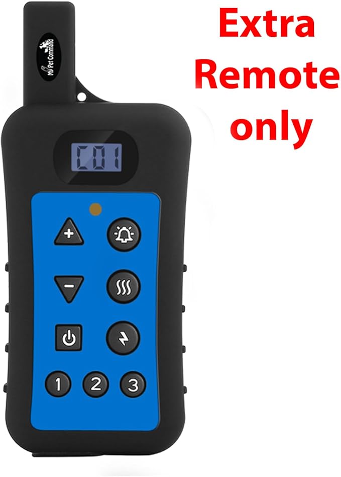 My Pet Command Wireless Underground Dog Fence System, Dual Function with Remote Dog Training Collar System Safe Pet Containment Waterproof Shock Collar Extra Remote Only