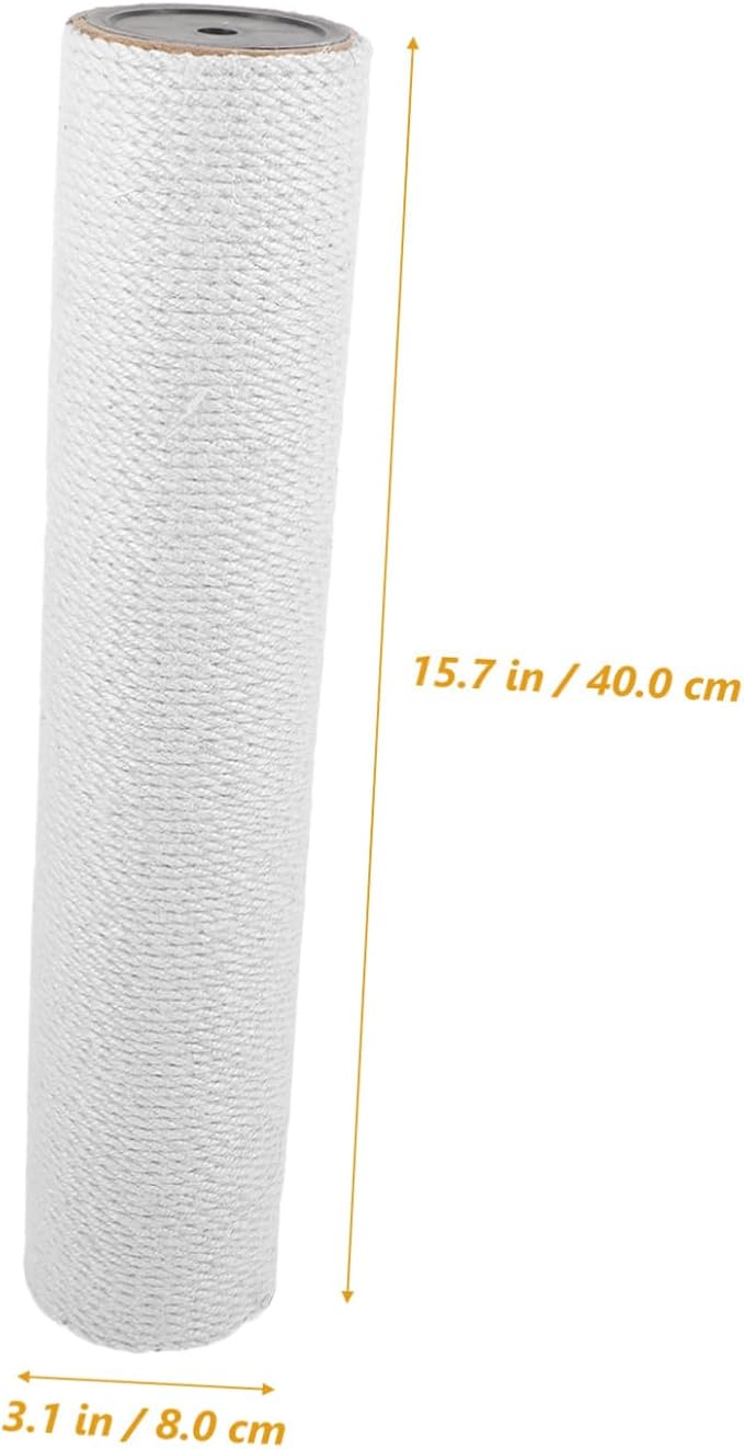 Cat Scratching Post Natural Rope High Climbing Toy for Cats Easy Installation Scratch Replacement for Indoor Play and Scratching Needs