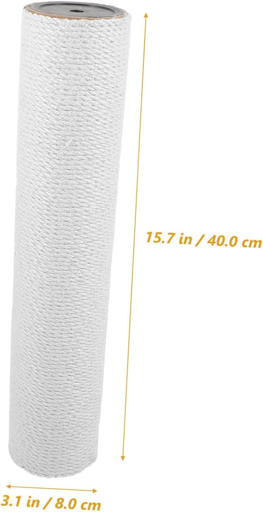 Cat Scratching Post Natural Rope High Climbing Toy for Cats Easy Installation Scratch Replacement for Indoor Play and Scratching Needs