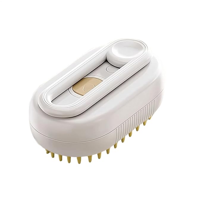 Cat Grooming Brush,Cat Shedding Brush Dog Grooming Supplies - Rechargeable Hair Remover Massage Tools for Cleaning Dematting Undercoat Removal Long Short Small Animals