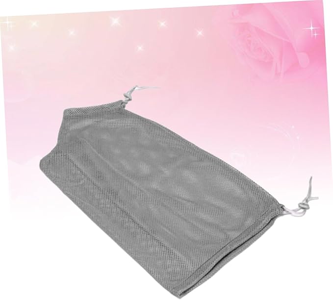 Multi-Function Cat Grooming Bag Grey Bathing Nail Trimming Pouch for Cats Kittens Breathable Mesh Design for Easy Control Comfort During Grooming Bathing and Medication