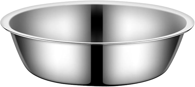 Stainless Steel Pet Dog Bowl Feeder Skidproof Anti-Slip Shape Bowls Food Accessories Pet Supplies Bowl Bowls Large Capacity