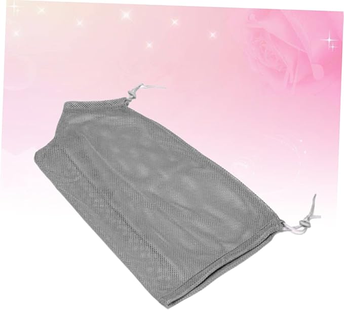 Sosoport Multi-Function Mesh Cat Grooming Bag for Bathing Nail Trimming Feeding Breathable Pouch for Cats and Kittens Grey