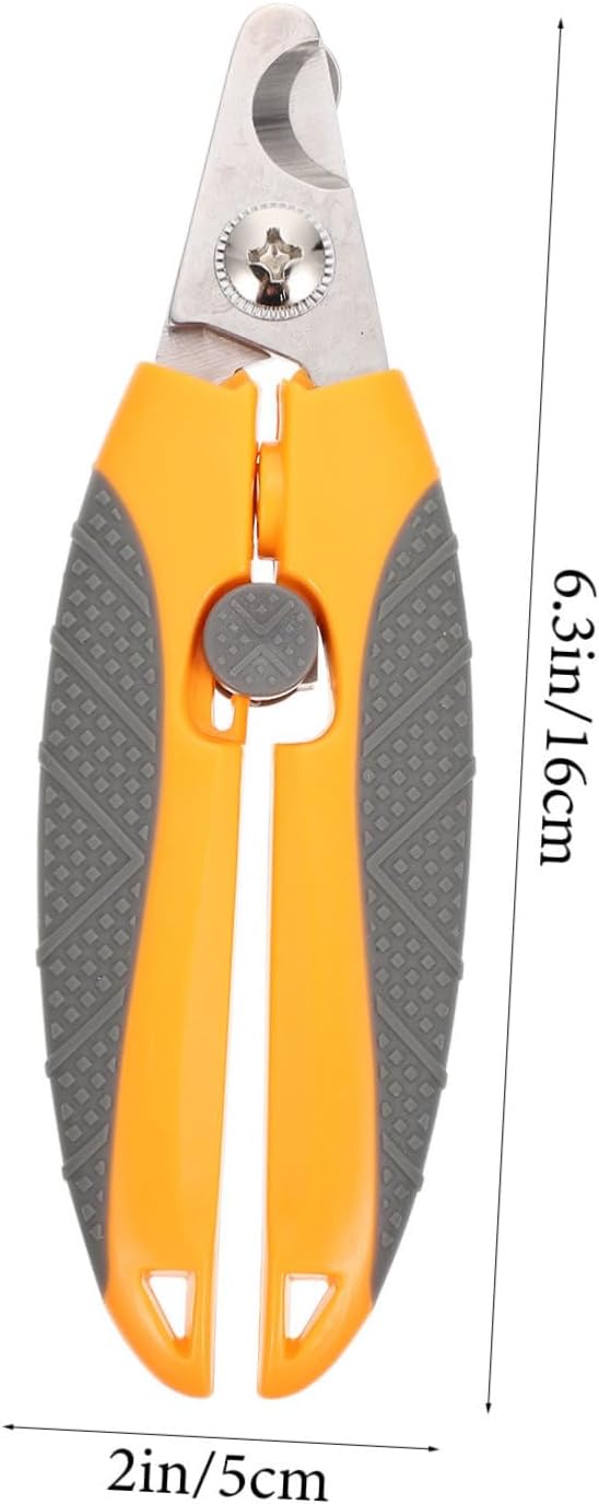 Milisten Portable Pet Nail Clipper for Dogs and Cats Ergonomic to Use Safe Nail Trimmer for Animals Convenient Daily Grooming