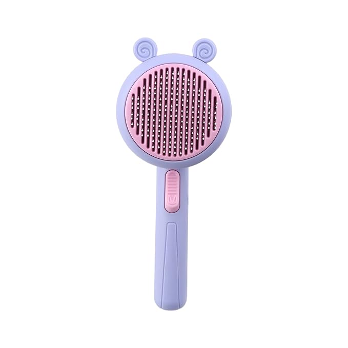 Pet Brush Slicker Combs Bent Steel Needle For Shedding & Grooming For Most Long/Short Hair Dogs Cats Pet Slicker Brush With Soft Massage Grooming For Cats With Double