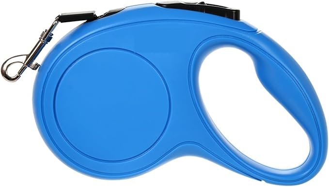 Cat Leash Compatible with Small Medium Dogs Cats Outdoor Hiking Retractable Strong Nylon Kitten Belt Running Rope Pet Supplies(Blue,3m)