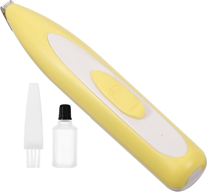 Battery-Powered Quiet Pet Hair Clippers for Dogs and Cats Precise Handheld Hair Trimming Tool for Grooming Anywhere Portable Electric for Professional Fur Removal