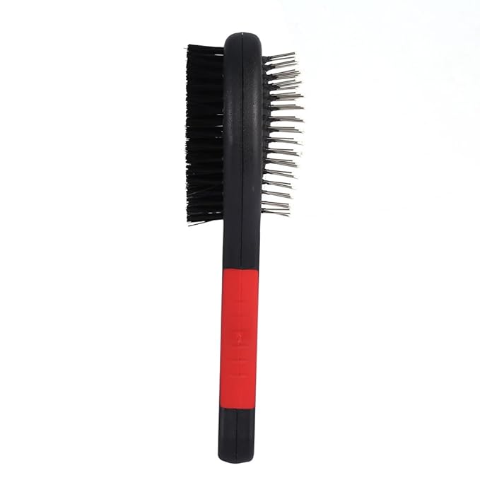 Zerodis Dog Cleaning Grooming Supplies Brush Pet Grooming Tool Dog Cat Long Hair Trimmer Brush Puppy Tool Suitable for Detangling Shedding Hair Massage Double Sided Pet Comb