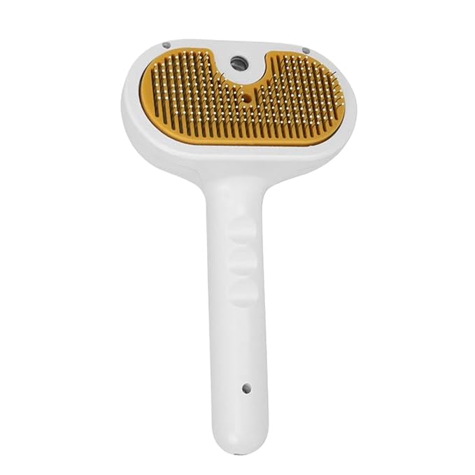 Pet Steam Brush for Cat,Dog Hair Removal Shedding Tool | Detangling Steam Brush,for Indoor Bath Shower Home Travel Pet Puppy Kitten