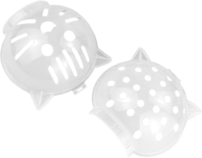 Cat Muzzle - Breathable Transparent Head Cover, Cat Grooming Muzzle for Safety and Comfort, Pet Accessory for Bathing and Shedding, Animal Category Lightweight Feature, Small Dogs Nail Trimming