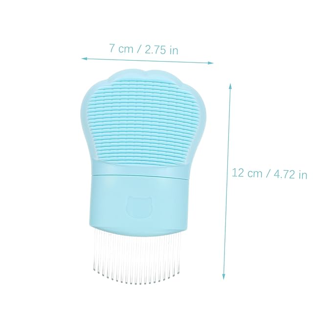 Mikikit Long Hair Cat Brush Pet Hair Cleaning Comb Slicker Brush for Cats Detangling Comb Made of Fine Craftsmanship