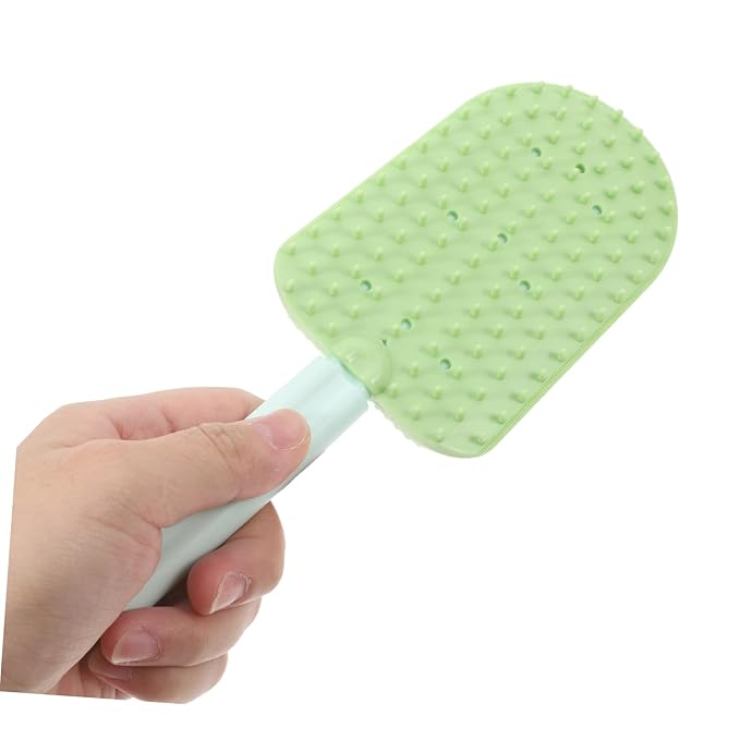 ibasenice 3pcs Dual-sided Cat Grooming Brush for Removing Loose Hair and Washable Pet Hair Brushes for Small Dogs and Cats for Indoor Use