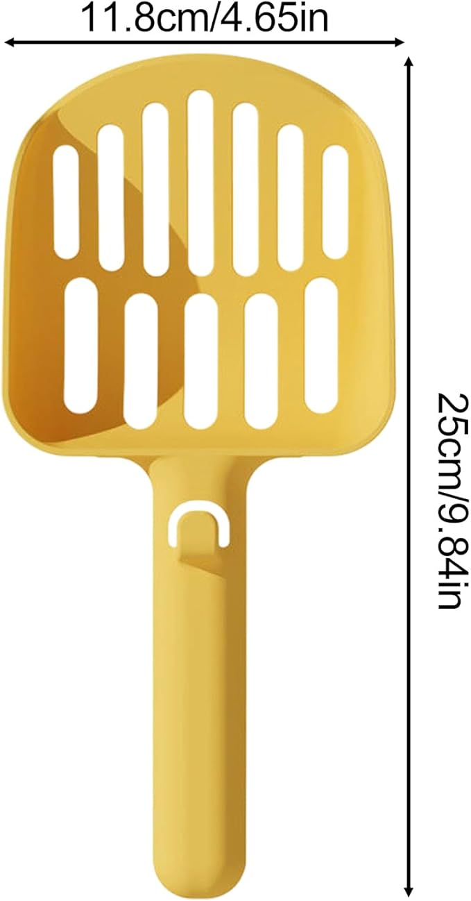 Litter Scoop - Kitty Litter Scooper, Stylish Cat Litter Scoop | Easy Grip Poop Scooper, Housebreaking Scoop Tool for Daily Cleaning of Cat Toilet and Maintaining Pet Hygiene