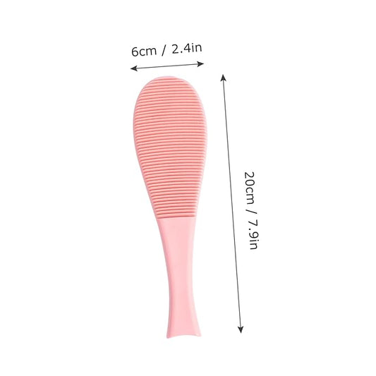 BESPORTBLE 2Pcs Cat Grooming Comb with Tongue Texture Massage Brush for Long and Hair Cats Abs Pet Hair Remover Easy to Clean Deshedding Tool and Shedding Control