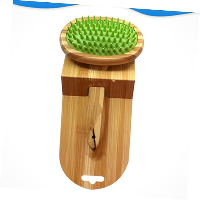 Multi-function Pet Comb Brush Dog Cat Grooming Tool Massage Cleaning Brush Ergonomic Handle for Home Travel