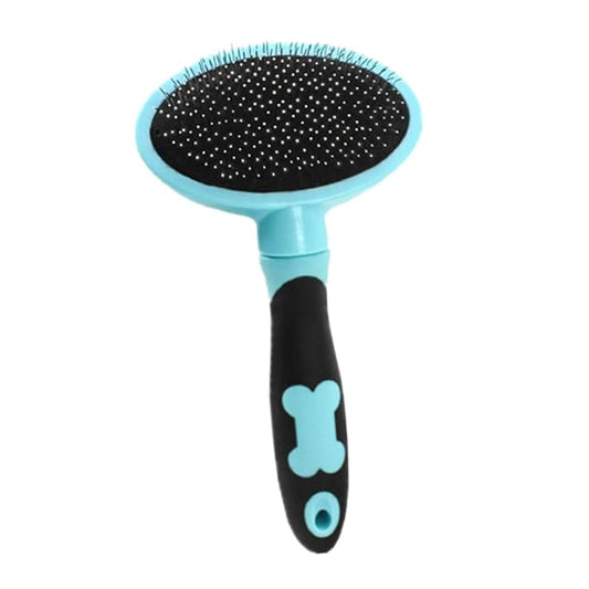 Cat Hairbrush Pet Supplies Cat Brush for Grooming Comfortable Handle Round Smooth Tips