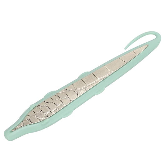 ZJchao Cat Grooming Brush Dog Brush for Short Haired Dogs Simulated Tongue Design Pet Hair Removal Comb with Dual Color Green Gold