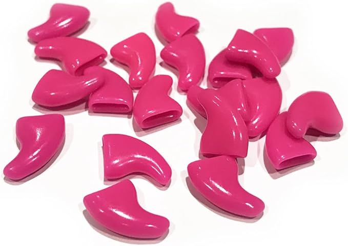 HDP Kitty or Doggy Nails Caps Size:Medium Color:Pink
