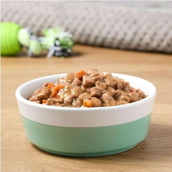 Ol's~Roys Wet Dog Food Variety Pack, 24 Cans, 5.5 oz Each, Bacon Cheeseburger & Country Stew in Gravy, Complete & Balanced Meal, Soft Texture for Small to Large Breeds, No Artificial Flavors