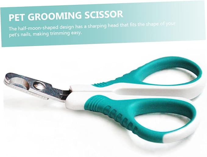 Portable Cat and Dog Nail Clipper Stainless Steel Pet Nail Trimmer Ergonomic Design for Safe and Easy Grooming Suitable for Dogs and Cats