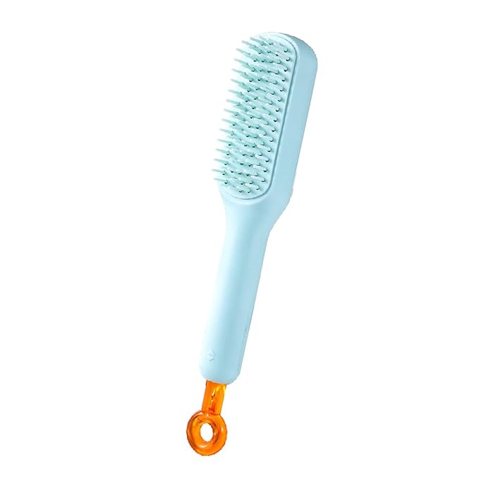 Efficient Dog Grooming Brush for Small Pet Furs Remover with Retractable Handle for Home and Salon Use Supply