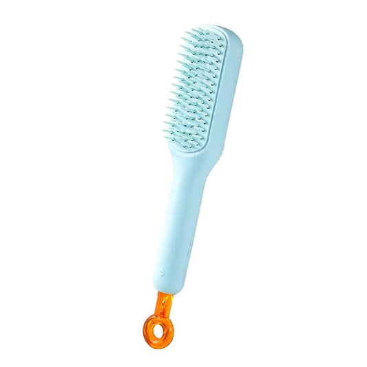 Efficient Dog Grooming Brush for Small Pet Furs Remover with Retractable Handle for Home and Salon Use Supply
