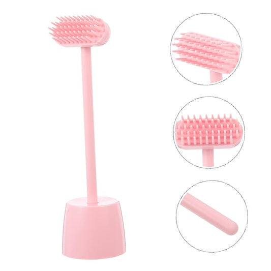 Scratch Brush for Cats Soft Grooming Brush for Massage and Shedding Cat Supplies for Relief and Comfortable Grooming