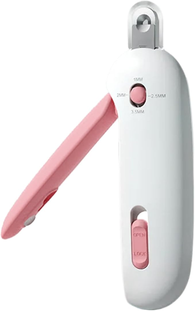 Cats Nail Cutter with LED Light Trimmer File for Large & Small Dogs Dog File Gentle Grooming Supplies Pet Trimmer