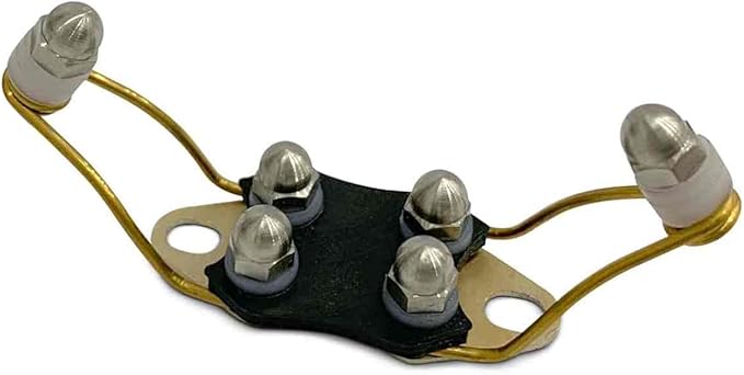 Educator CPAD-032 Winged Titanium Contact Pad for Dog Training Collars – Improves Contact & Reduces Skin Irritation – for Moderate Length or Double Coat Dogs – Compatible RX-090, RX-120, RX-1000