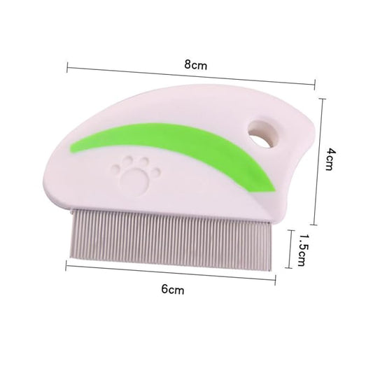 SUPVOX 4pcs Pet Removal Comb Flea Comb for Cats Cat Grooming Brush Pet Dust Remover Random Style
