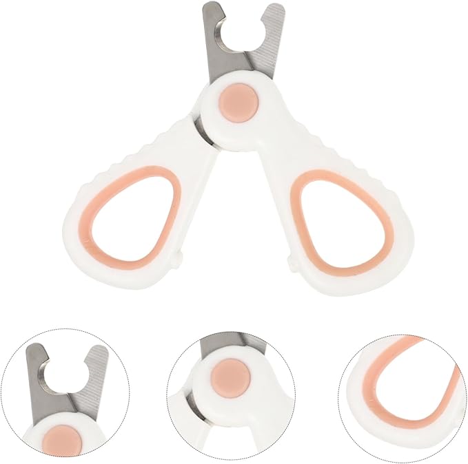 Professional Pet Cat Nail Clipper with Non-Slip Handle Precise Grooming Tool for Beginners and Home Use Use Ergonomic Design for Smooth Comfortable Claw Trimming