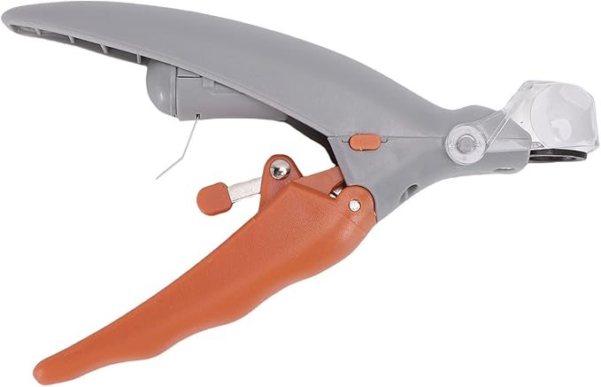 Pssopp Cat Grooming Supplies High Sharpeness Vane/Wing Ergonomic Handle 5X Magnification Pet Nail Clipper for Cats Dogs Claws Grooming Trimmer LED Light Pet Nail Cutter, Cat Clipper File