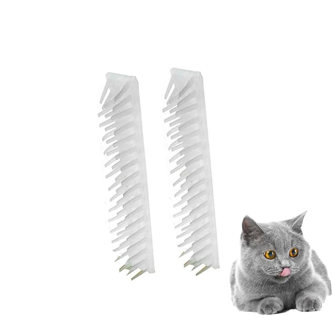 4pc Cat Wall Brush Dematting Comb for Cats Grooming Tool Corner Scratching Rubbing Brush