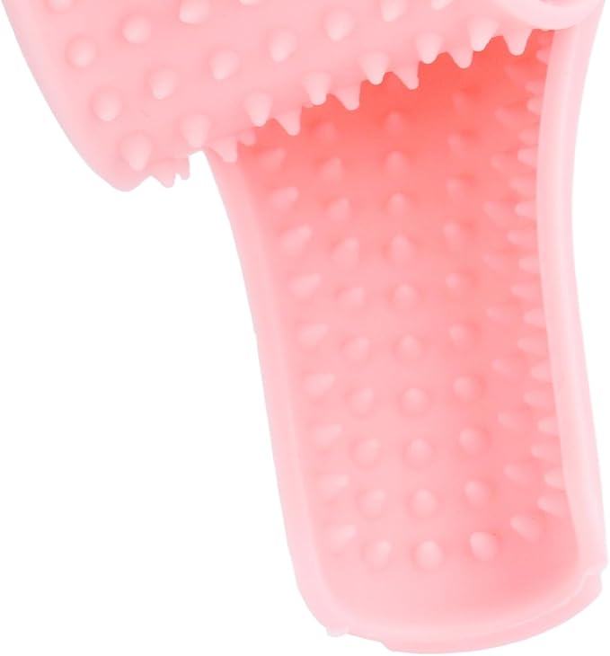 Cat Grooming Boots, Prevent Biting Adjustable Cat Covers for Injection for Bathing (Pink)