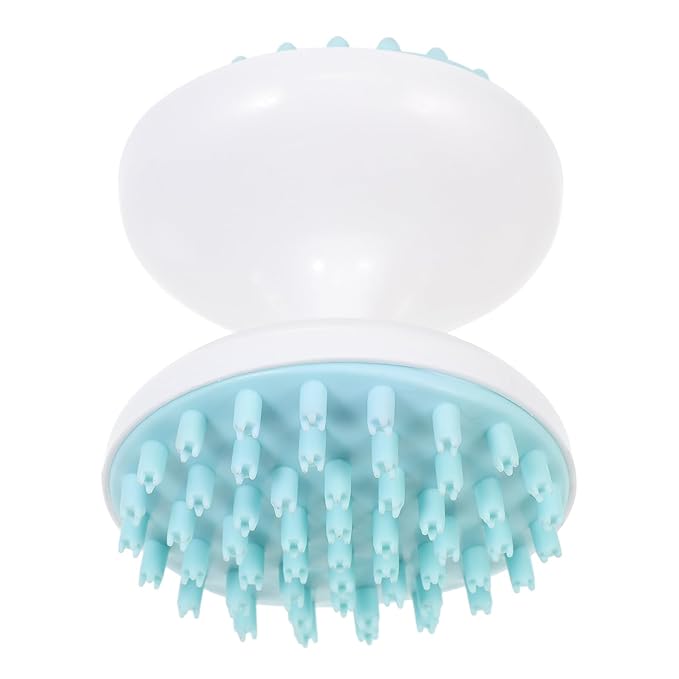 Pet Massaging Brush and Cat Grooming Comb Plastic Multi-use Pet Cleaning Brush with Scratcher for Indoor Cats and Dogs Hair Care
