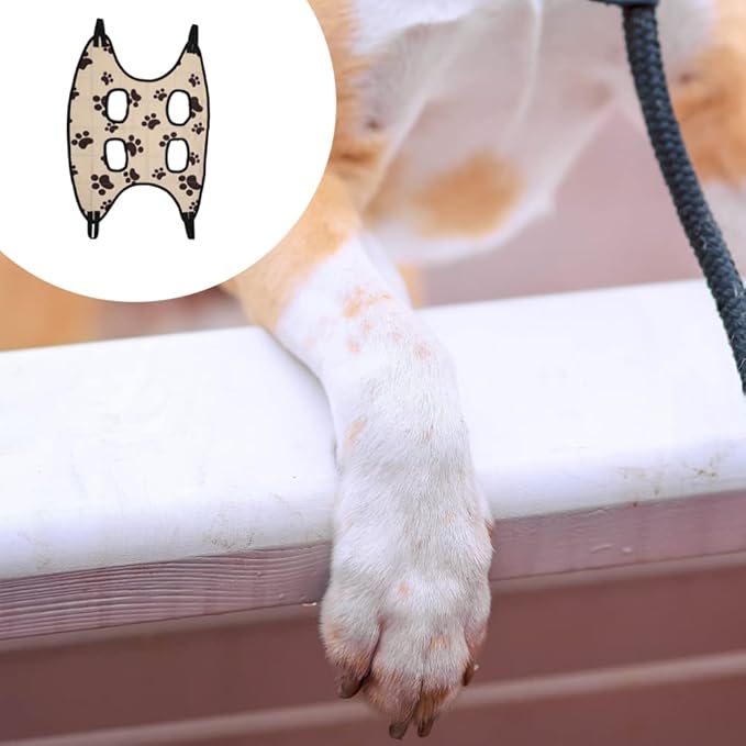 balacoo Cat Grooming Hammock for Nail Trimming Pet Sling for Grooming Cats and Dogs Comfortable and Sturdy Design Oxford Cloth