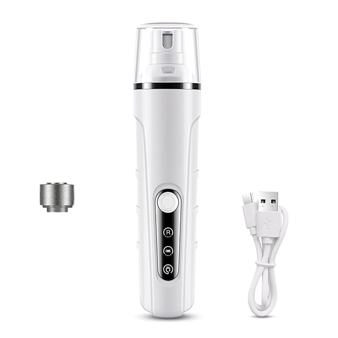 Efficient and Practical Pet Nails Grinder with Hard Grinding Head Great for Small to Large Breeds Cats Dog Grooming Supply Pet Nails Care Kits