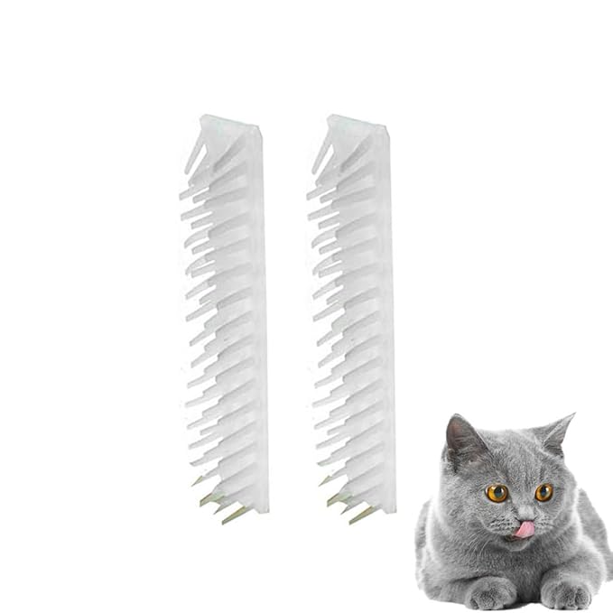 2pcs Cat Grooming Tool Cat Massager and Brush Long Haired Supplies Pet Grooming Kit