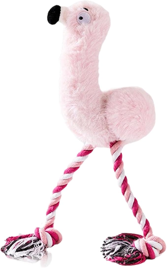 Lovely Plush Squeak Stuffed Toy Interactively Plush Bites Teeth Grinding Puppies Training Supply Pet Dog Chew Squeak