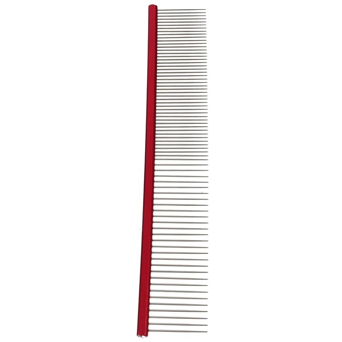 Happyyami Portable PET Grooming Comb Lightweight Aluminum Dog and Cat Hair Brush Detangling Fur Comb for Dogs and Cats Convenient Grooming Tool for Home Use