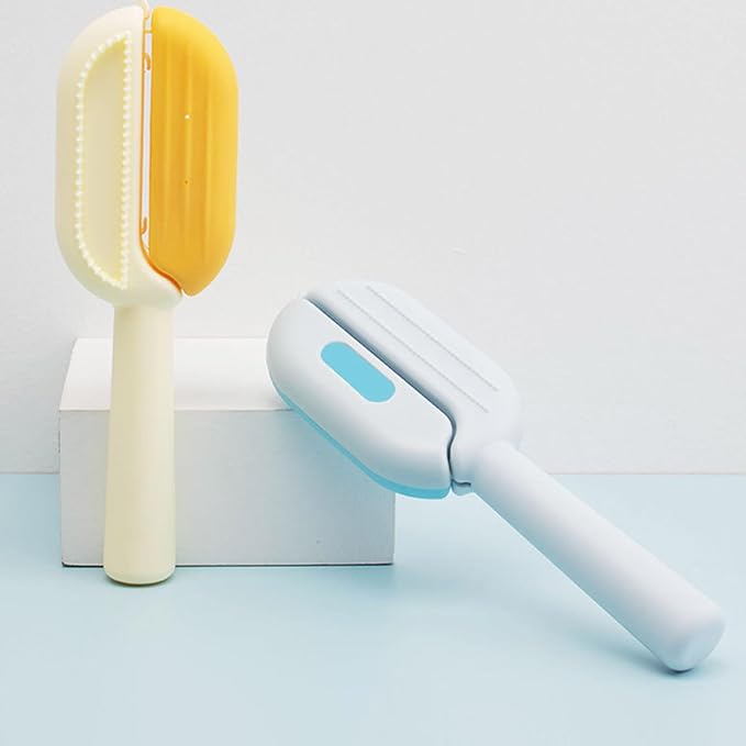 Pet Grooming Shedding Comb for Kitten Remove Loose Hair Long Massage Comb with Water Tank Pet Supplies