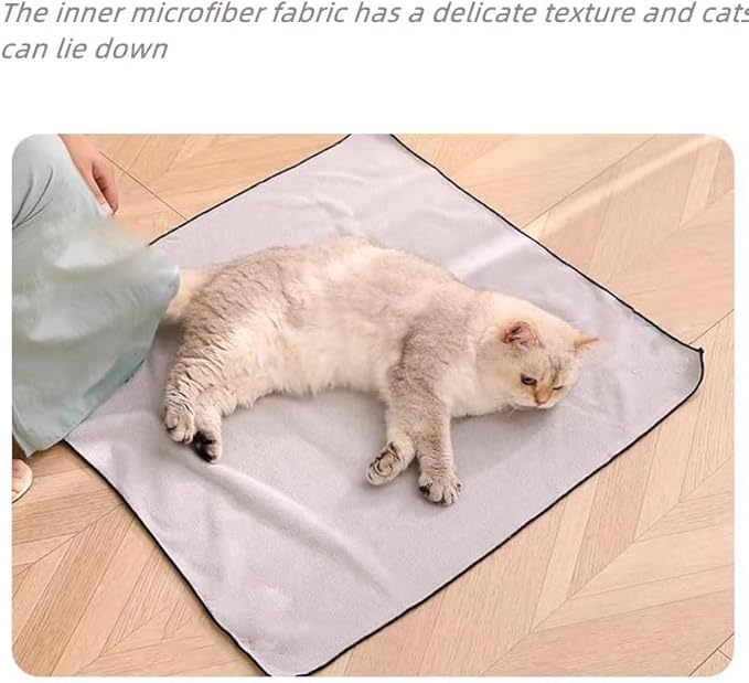 Cat Wrap for Clipping Nails,The Calm and Cozy Cat Cloth Wrap for Grooming,Cat Grooming Wrap Blanket (C,55 * 55CM [for Under 8.8lb])