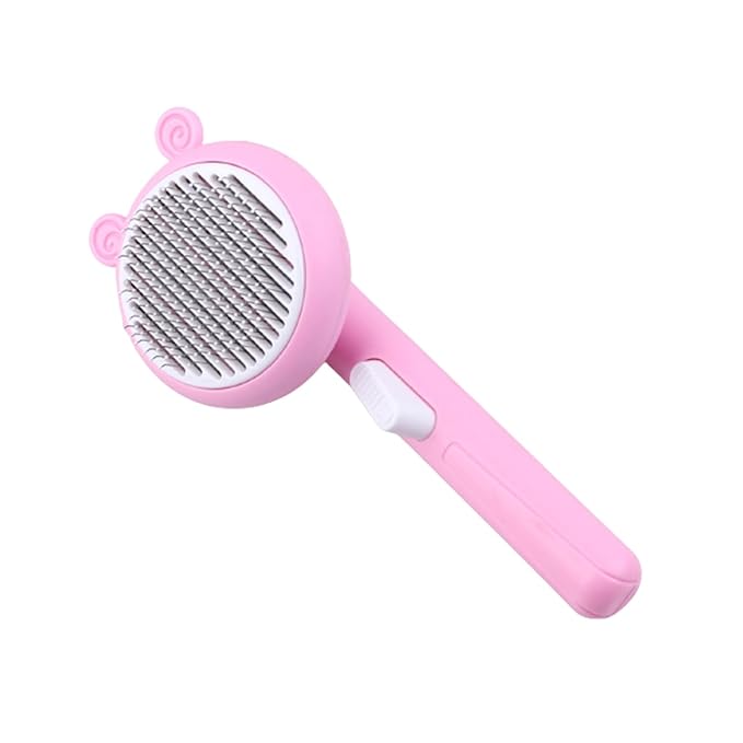 Pet Brush Slicker Combs Bent Steel Needle For Shedding & Grooming For Most Long/Short Hair Dogs Cats Pet Slicker Brush With Soft Massage Grooming For Cats With Double
