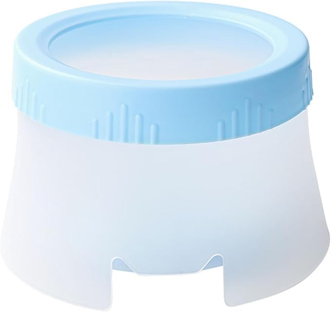 Stable Pet Bowl, Floating Water Dispenser, Non‑Slip Feeding Station, Spill Proof Drinking Container, Indoor Outdoor Travel Accessory, Dog Supplies for Home, Backyard, Camping