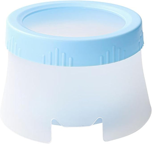 Stable Pet Bowl, Floating Water Dispenser, Non‑Slip Feeding Station, Spill Proof Drinking Container, Indoor Outdoor Travel Accessory, Dog Supplies for Home, Backyard, Camping