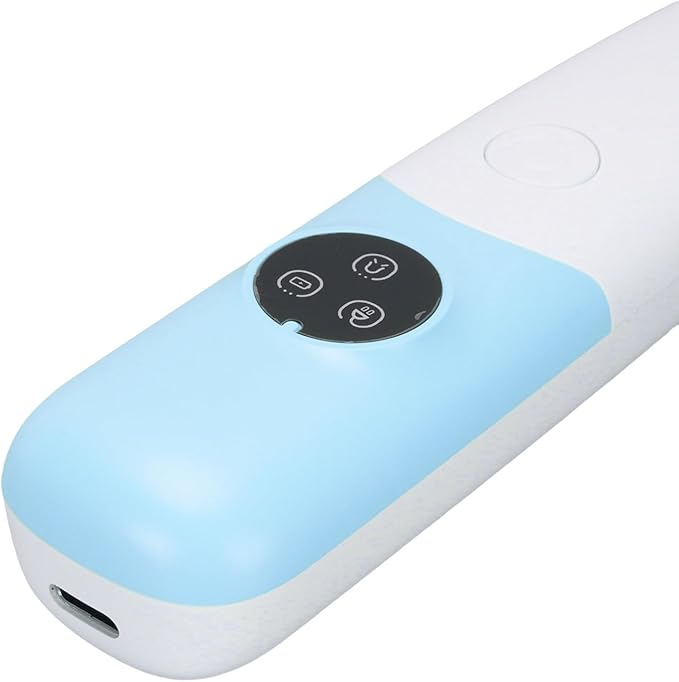 aqxreight Pet Trimmer Rechargeable Cordless Foot Hair Grooming for Cats Dogs with Brush USB Cable Shave and Can Safe a Pet TrimmerRechargeable TrimmerPet Foot ShaverPet ShaverCordless (Blue)