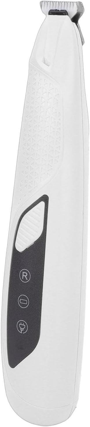 Pssopp Electric Cat Grooming Clippers, Electric Clippers Proof Body High Brightness LED Light Rechargeable Dog Trimmer for Small Area Hair Cat Grooming, (White)