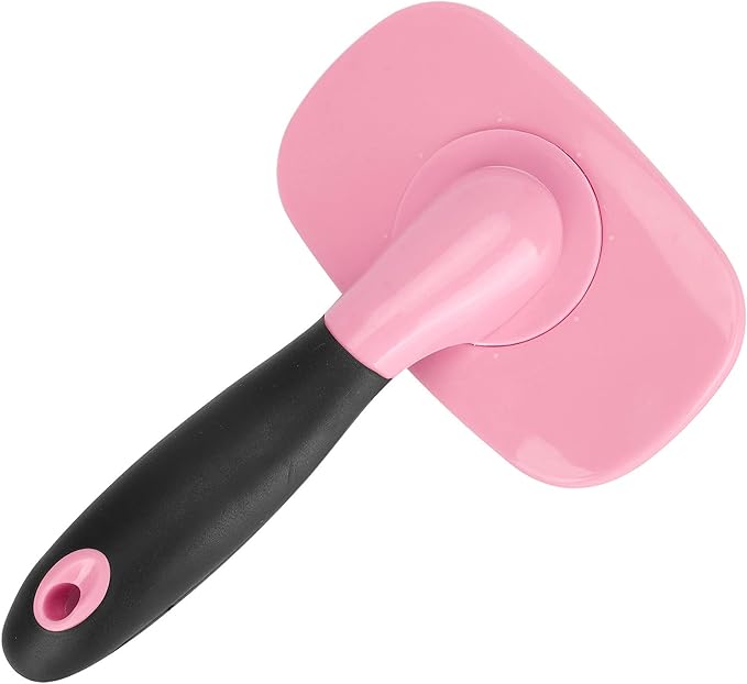 Cat Hair Brush, Dog Brush Cat Dog Hair Removal Comb Pet Grooming Tool 360 Degree Rotation Deshedding Brushes For Indoor For Pets with Long or Short (With a)