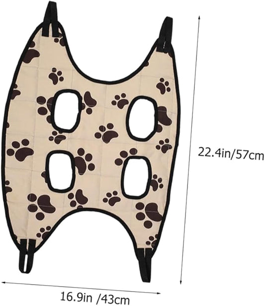 Dog Cat Grooming Hammock Easy to Suspend for Nail Trimming Beauty Random Style