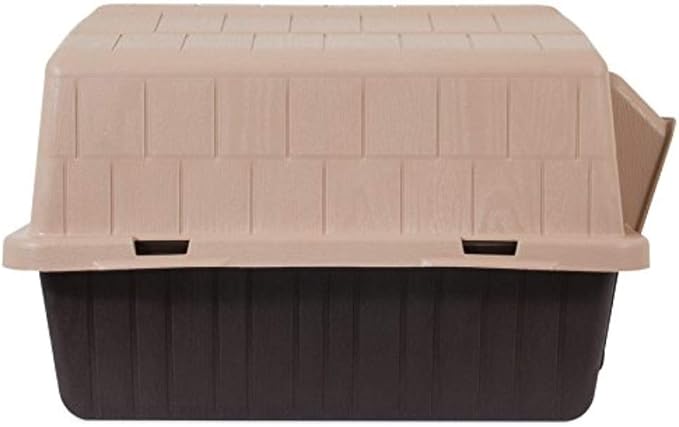 Petmate Aspen Pet Outdoor Dog House, Medium, For Pets 25 to 50 Pounds
